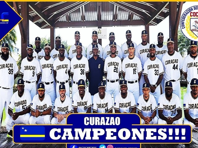 Equipo Curazao. Campeón de la III Copa del Caribe.